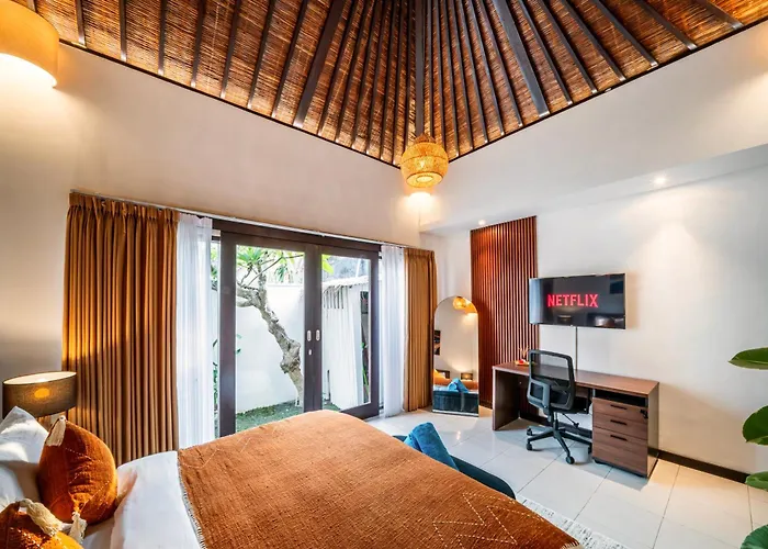 Promo!!! New Rosa 3 Modern, Luxury And Quite 3br In Tumbak Bayuh Canggu, Dedicated To Digital Nomads Villa *